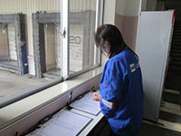 体調チェック表記入