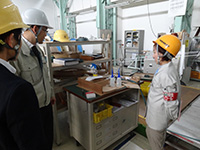 安全衛生パトロール（産業医巡視）