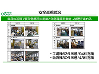 安全巡視状況