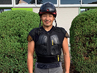 安全性能の高い防具の写真