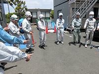 現地ＫＹ活動実施