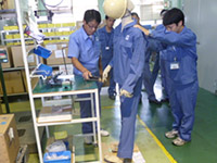 危険体感訓練(自前の危険個所を作り出し)