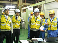 全社安全衛生管理者による安全巡視