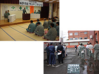 安全衛生大会・安全朝会の開催