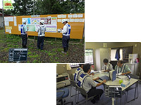 毎月の安全パトロールの実施・報告会