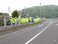 交通安全街頭啓発