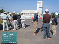 現場での安全活動