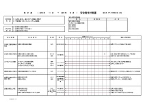 安全衛生への取り組み