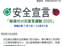 新潟ゼロ災宣言運動の資料