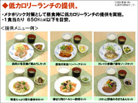 低カロリーランチ