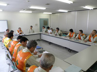 安全の朝会