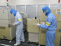 ライン安全パトロールの様子