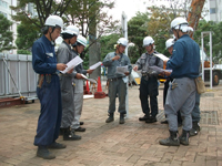 現場安全パトロール