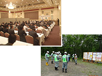 災害防止協議会の活動(定期総会･安全パトロール)