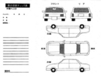 毎日の車両点検表