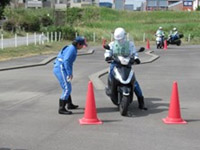 バイクの運転講習会