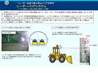 レーザーバリアシステム
