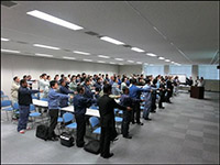 外来工事業者の安全大会
