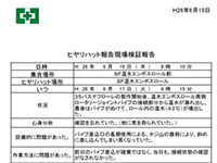 ヒヤリハット報告