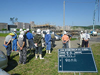現場における危険予知活動