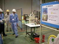安全体感道場　体感メニュー：挟まれ